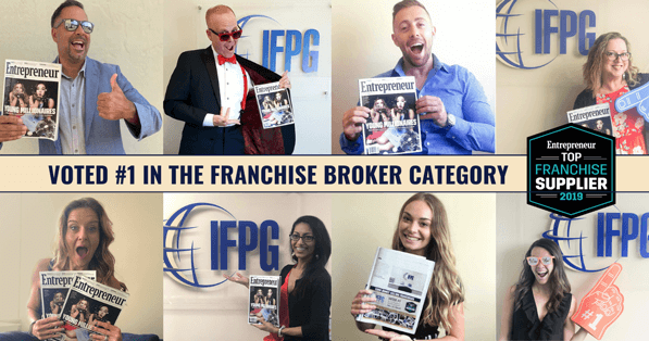 IFPG #1 Franchise Broker Rankings by Entrepreneur Magazine