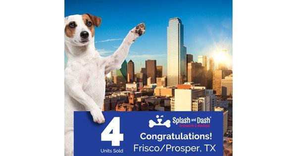 Splash and Dash Franchise Awards a 4-Pack in Dallas, Texas