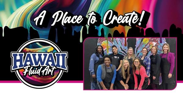 Hawaii Fluid Art Franchise Launches in Indianapolis - IFPG