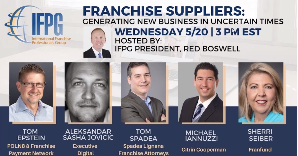 How Franchise Suppliers Are Generating Business - IFPG News