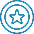 Start in circle icon