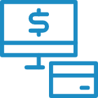 money on computer screen